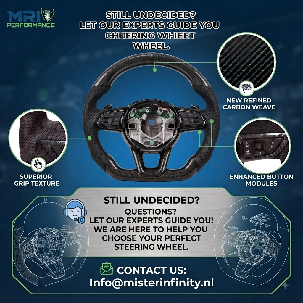 Customizable Carbon Fiber Steering Wheel - Camaro (2012 - 2015) - Image 7