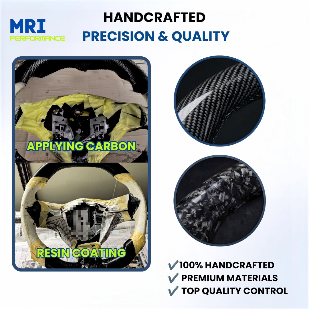 Customizable Carbon Fiber Steering Wheel - Camaro (2012 - 2015) - Image 3