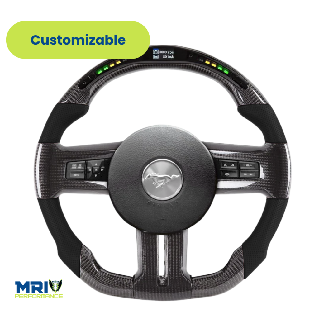 Customizable Carbon Fiber Steering Wheel - Mustang (2005- 2014)