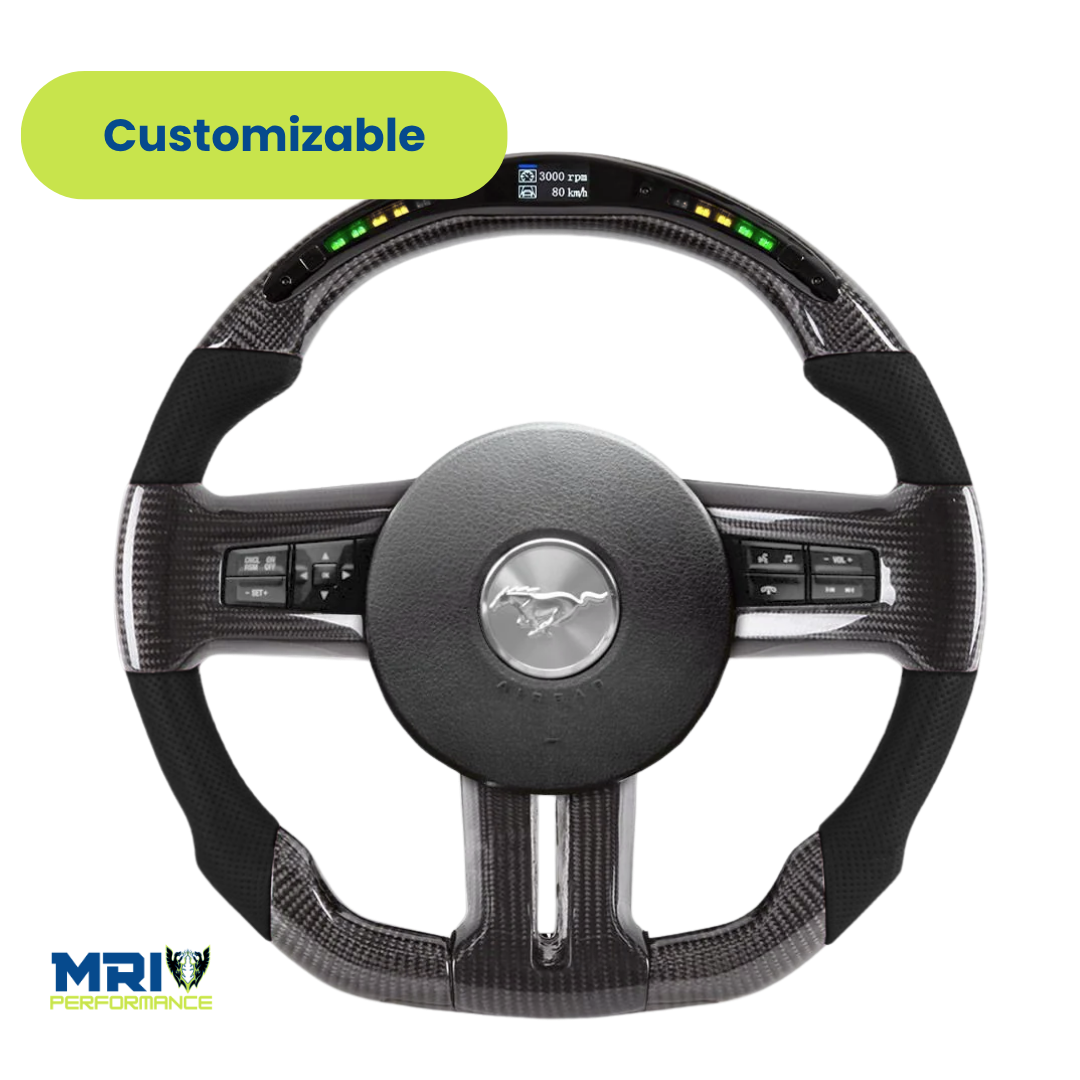 Customizable Carbon Fiber Steering Wheel - Mustang (2005- 2014)