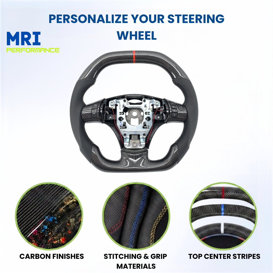 Customizable Carbon Fiber Steering Wheel - Corvette C6 (2007 - 2013) - Image 2