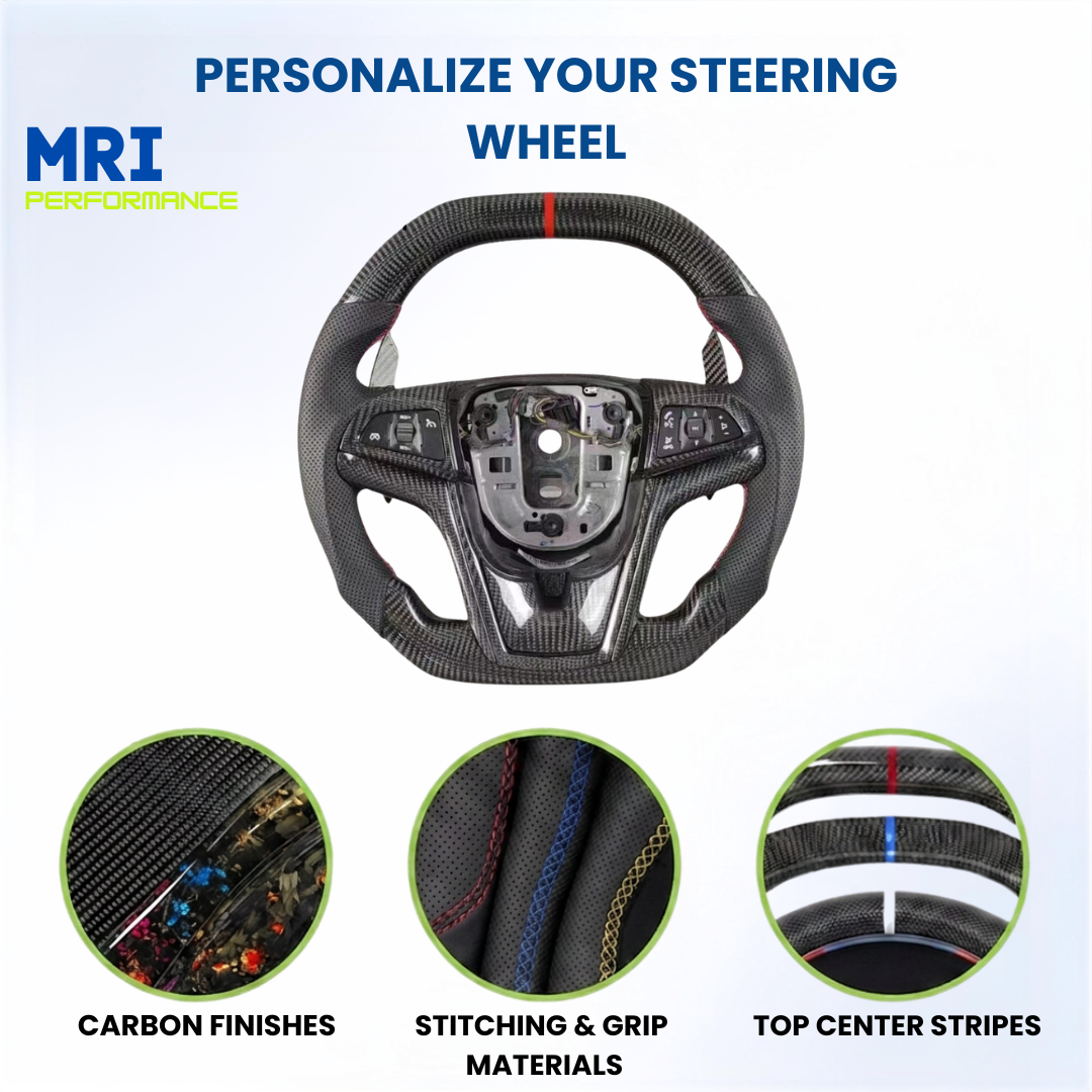 Customizable Carbon Fiber Steering Wheel - Camaro (2012 - 2015) - Image 2