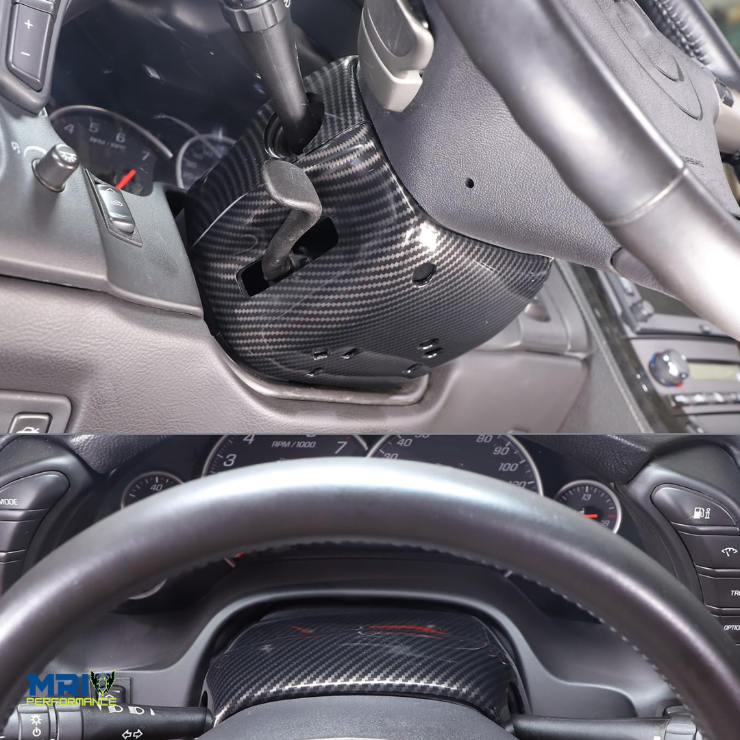 Corvette C6 (2005-2013) Steering Column Shroud Cover - Carbon Fiber - Image 3