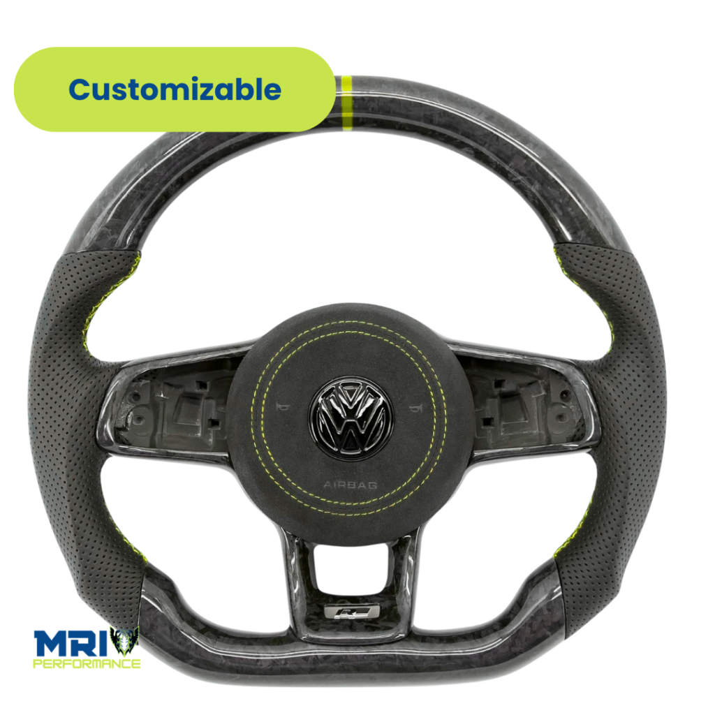 Customizable Carbon Fiber Steering Wheel - Volkswagen Golf MK7 (2012- 2019)