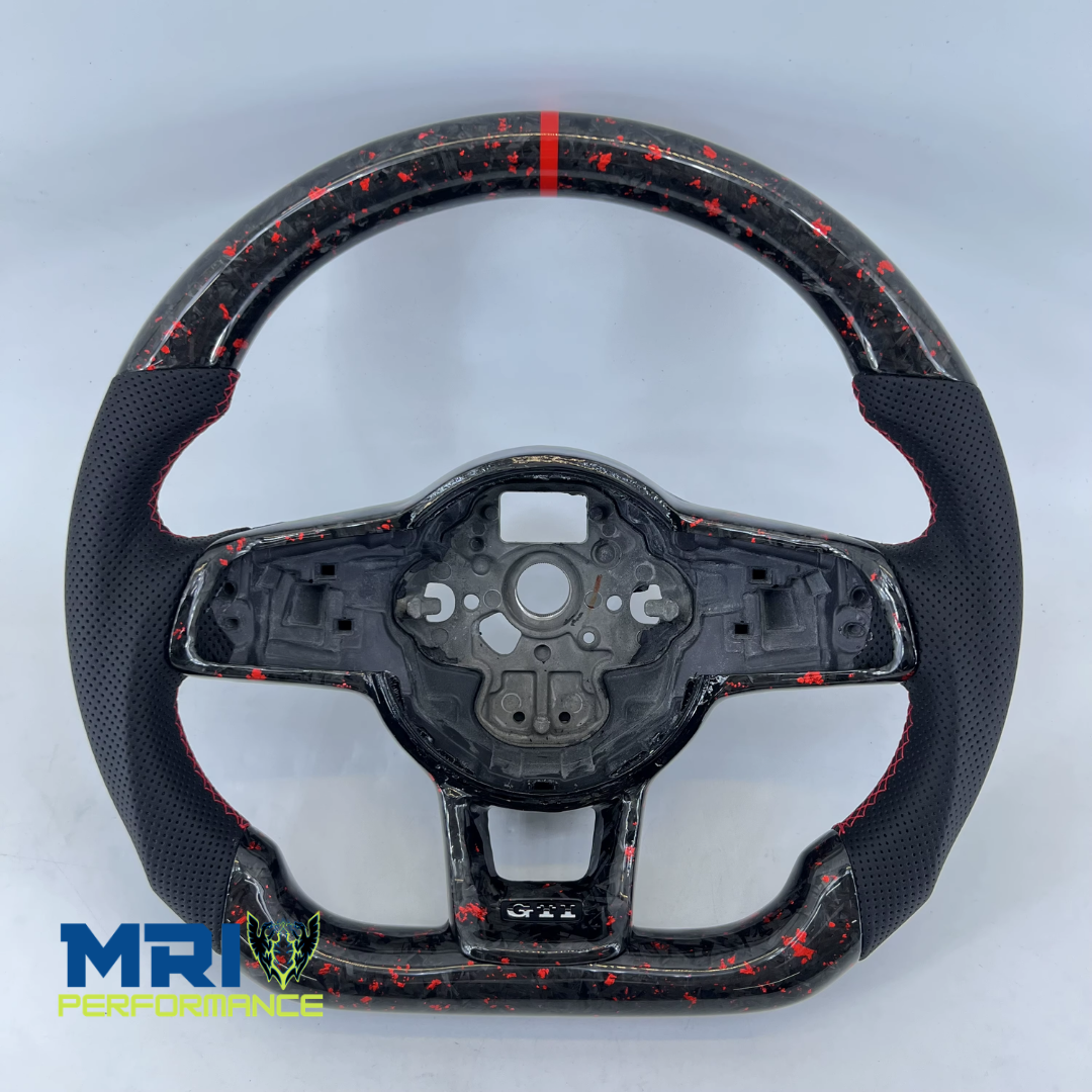 Customizable Carbon Fiber Steering Wheel - Volkswagen Golf MK7 (2012- 2019) - Image 3